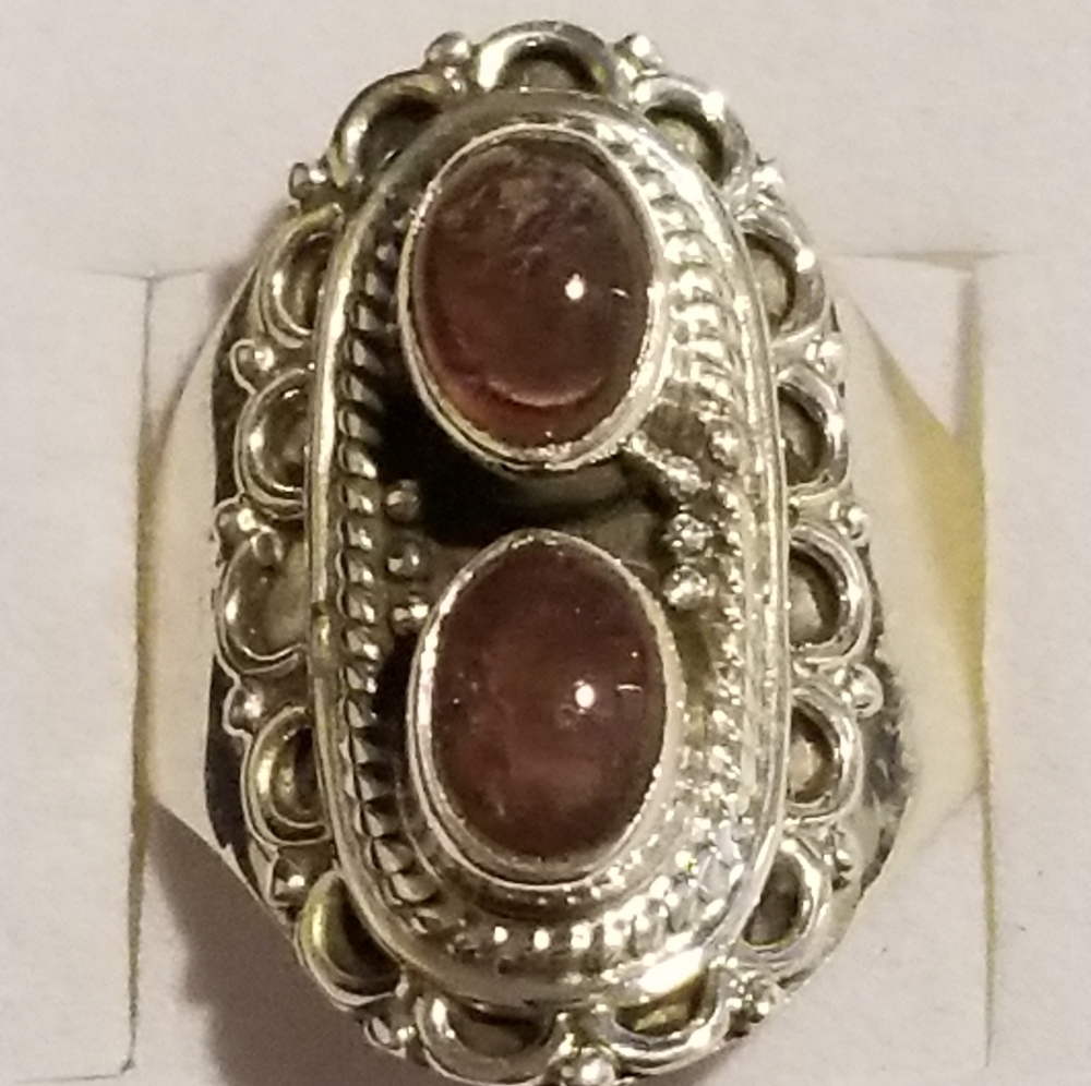*Vintage Pink Tourmaline Ring
